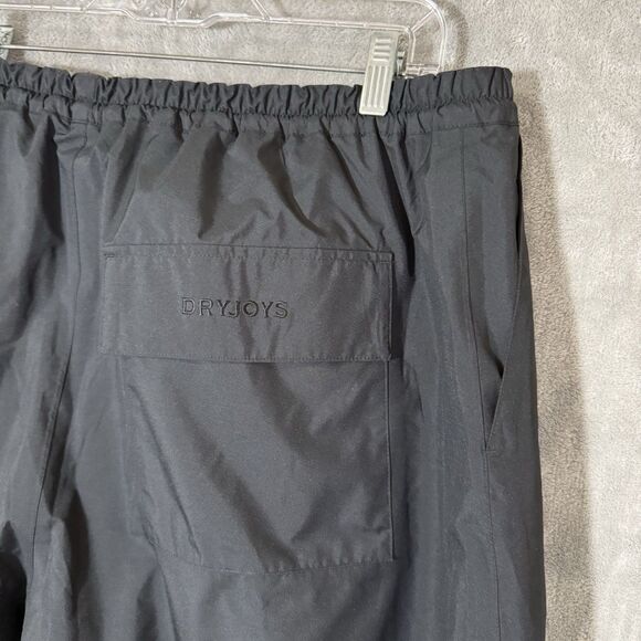 NWT Footjoy Pants Men XL Black Dryjoys Performance DJ Light Waterproof Golf Rain - Picture 9 of 12